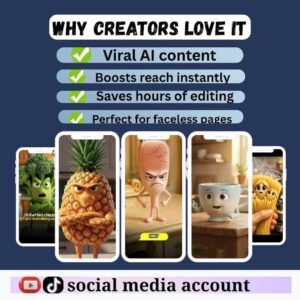1,200+ AI Talking Object Videos Bundle | Viral Faceless Reels with PLR & MRR Resell Rights for TikTok, Instagram & YouTube