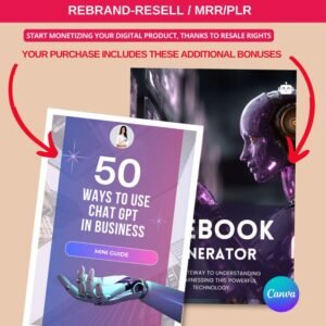 The Ultimate AI Prompt Vault & Course Canva Templates (PLR & MRR Resell Rights)