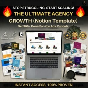 The Ultimate 300+ Business Notion Templates Bundle (PLR & MRR Resell Rights)