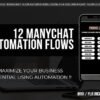 ManyChat Automation Flows Bundle | PLR & MRR Master Resell Rights | Done-For-You Instagram & DM Chatbot Templates