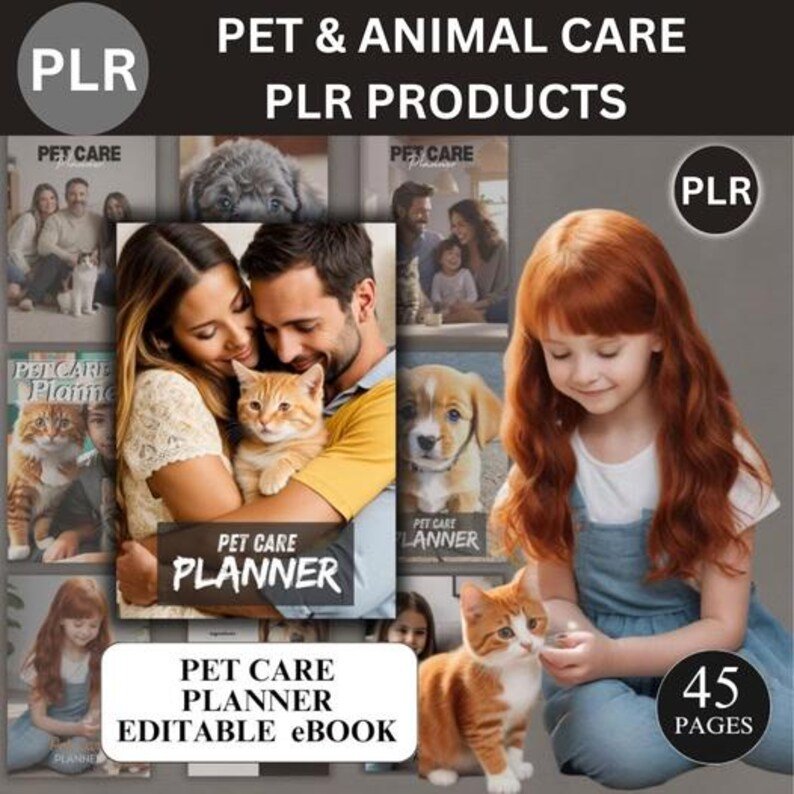Pet Care Planner Bundle | Printable Template with PLR & Master Resell Rights - Image 9