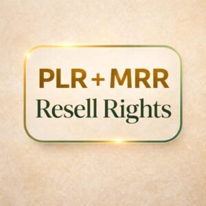 Healthy Eating & Weight Loss Course Bundle | eBook, Video Training with PLR & Master Resell Rights